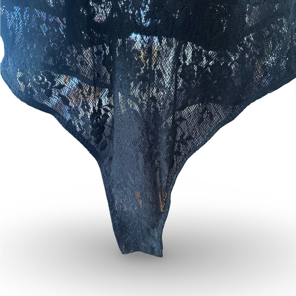 Free People Black Lace Bodysuit - Picture 9 of 11